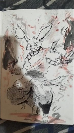 Danger Rabbit drawing
