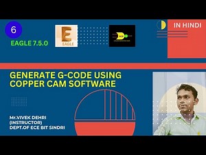 how to generate G -code using Copper CAM, G-code for drills, G-code for cut, G-code for engraving,