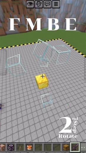 ( Vanilla Command ) FMBE Practice 2nd Days “Rotate” I try to combine it with Particle and Skill #Minecraft #minecraftpe #minecraftbedrock #minecraftcommands #commandblock #minecraftcommandblock #minecraftparticle
