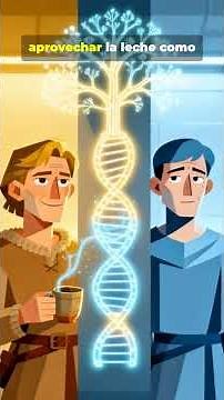 La mutación genética que cambió la historia humana 🧬🥛 #genética #adn