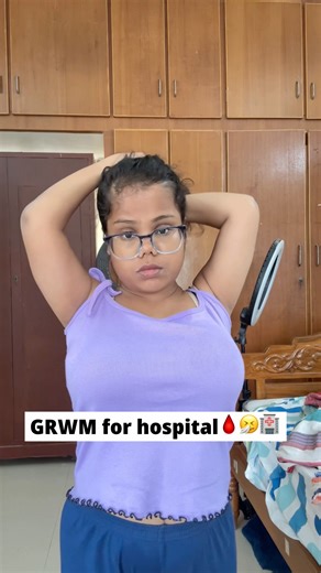 Worst GRWM😭‼️get ready with me for hospital 🏥⁉️blood transfusion🩸‼️#grwm #hospital #sick #sad