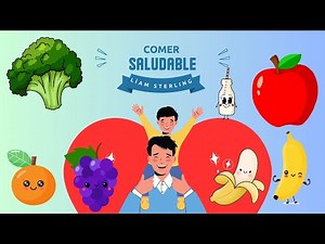 Comer Saludable| Cancion infantil| Líam Sterling Oficial.