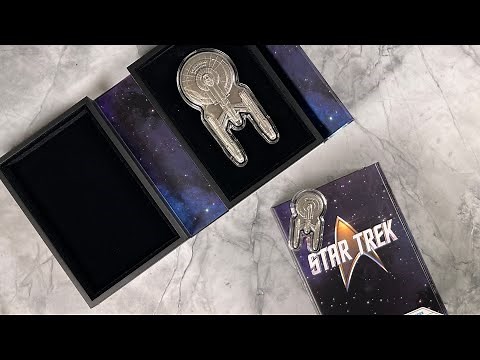 Star Trek – U.S.S. Enterprise NCC-1701 Silver Coins