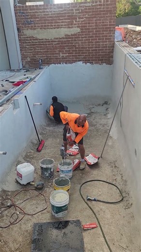 Pool rendering ez101 with additives