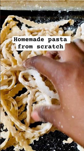 “How to Make Pasta From Scratch | Easy Homemade Pasta Dough Recipe 🍝✨”