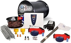 Underground Electric Dog Fence Ultimate - Extreme Pro Dog Fence System for Easy Setup and Maximum Longevity and Continued Reliable Pet Safety - 2 Dog | 2000 Feet Pro Grade Dog Fence Wire