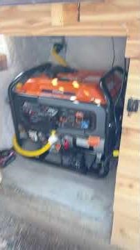 🔌Generator COMPLETE Set Up🪫A Big Bear Necessity. An Absolute Life Saver. Info Down Below 12/2/25