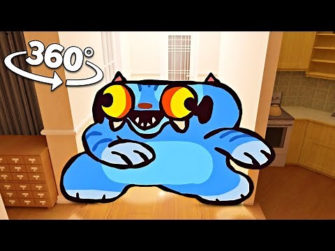Derpy Tiger Dancing 360° in YOUR HOUSE! - KPop Demon Hunters 4K