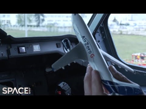 How to fly a moon-g parabolic flight - Novespace head pilot explains