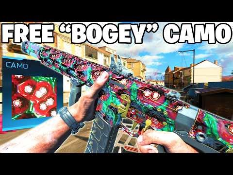 How to Unlock New FREE "BOGEY" Camo in Black Ops Royale 😍 (Blackout Warzone)