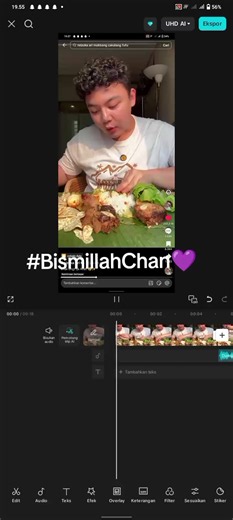 Bismillah chann💜 #bismillahchan💜#reizuka#ari#koknyaman💜#fypppp | ari dancing