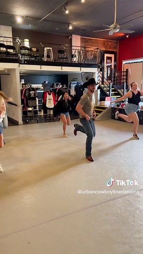 Urban Cowboy Line Dancing on TikTok