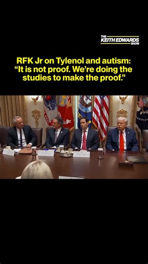 Ah yes, the MAHA version of the scientific method: conclusion first, “make the proof” later | The Keith Edwards Show