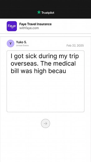 2K views | Travel surprises you with canceled flights. We surprise you with quick solutions. Travel tests you with lost luggage. We reward you with speedy claim filing. Travel challenges you with medical emergencies. We support you with access to 20k+ telemed docs worldwide. All via one app. All available 24/7. | Faye | Facebook