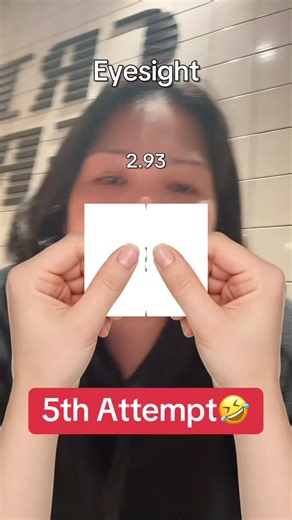 Eyesight Test Challenge: 5th Attempt Laughs