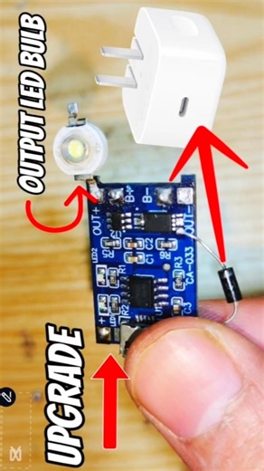 Lithium Battery Charger | UpgradeCircuit #gadgets #tp4056#lithiumbatterycharger