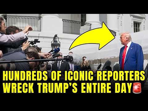 🚨Trump SHOCKED As 250 REPORTERS Just DROPPED A BOMBSHELL ON HIM