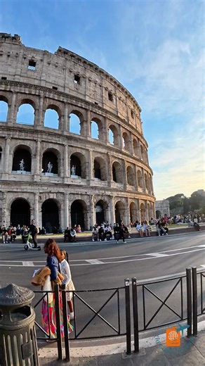 1 of the 7 World Wonders: The Roman Colosseum 🏛️🇮🇹