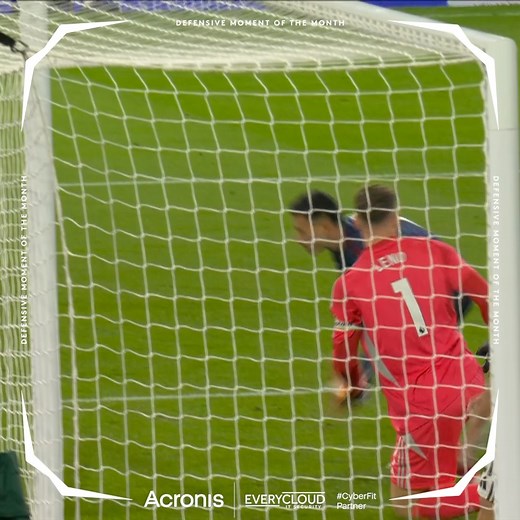 Bernd at the double. 🧤 ⛔️ EveryCloud Security x Acronis | Fulham FC Official