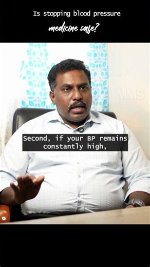 Is it safe to stop taking your blood pressure medicine? 💊⚠️
