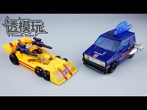 【SwiftTransform】LEGACY DRAGSTRIP vs SKIDS! TRANSFORMERS Legacy Series 透模玩速变 傳世 刹车 抢劫 變形金刚