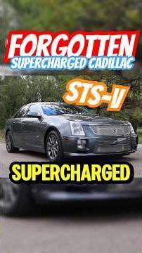 The SUPERCHARGED Cadillac STS-V. #cadillac #cadillacctsv #stsv #supercharged #v8 #cars #auto