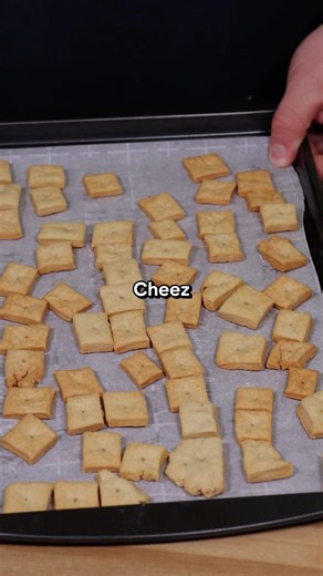 Homemade Cheez-Its 🧀 #shorts