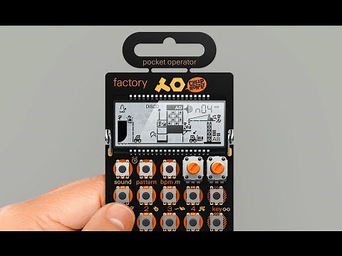 Teenage Engineering PO-16 Factory Features