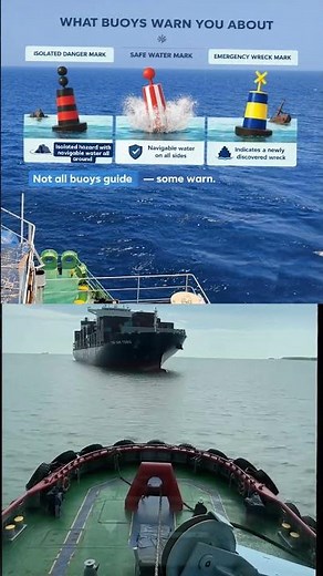 Navigation Buoys: Reading the Warnings at Sea 🚨