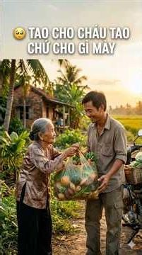 🥹 TAO CHO CHÁU TAO CHỨ CHO GÌ MÀY