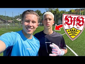 U17 VfB Stuttgart Torwart vs Modern Goalkeeping
