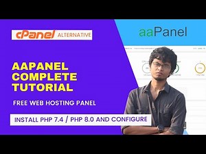 aaPanel Complete Tutorial | How to install php 7.4 / php 8.0 and configure
