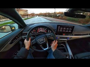 2021 Audi A4 Avant 40tdi s-line quattro - pov test drive