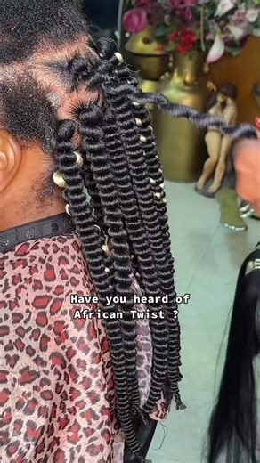 Have you ever heard of african twist? This throwback hairstyle is coming back! #fyp #africantwist #braids #vrial #dmvbraider #dmvtitok #trending #nostalgia #nostalgic #newhair #trend