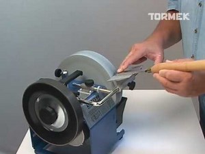 Sharpening Knives, Chisels, Scissors, Axes and Plane Irons using Tormek