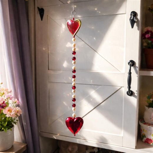 Crystal Bead Window Decor - Etsy