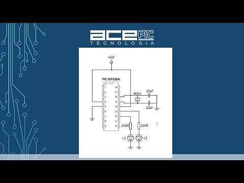 Projeto com o compilador MPLAB XC8 e o PIC16F628A