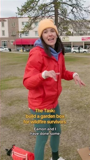 Build A Garden Box For Wildfire Survivors | The Amazing Race Canada