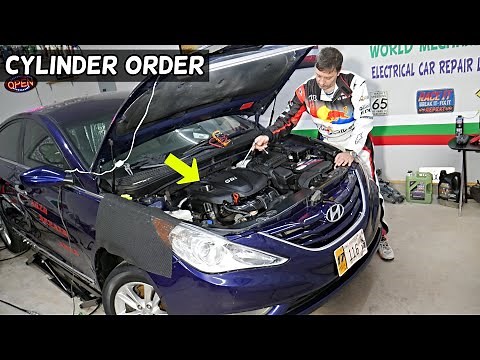 HYUNDAI SONATA CYLINDER ORDER NUMBER 1 2 3 4