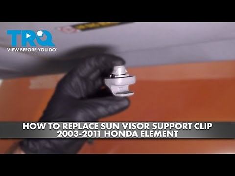 How to Replace Sun Visor Support Clip 2003-2011 Honda Element