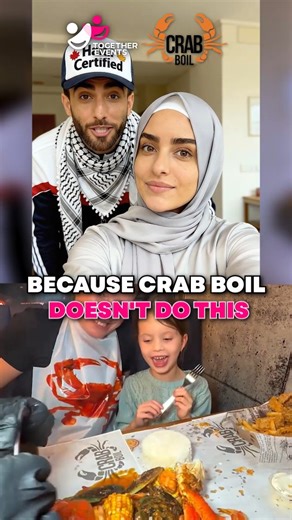 Together Events on Instagram: "Crab Boil doesn’t show up at events. So when they do… you don’t overthink it. Best seafood boils. 100% halal. Together Festival - Cinematic Halal Winter Edition 📍 Mississauga | Hall 5 | Jan 2–3 Come hungry. That’s the plan. Book your free entry! https://togetherevents.ca/event/together-festival-winter-edition-2/ #Together_Events #Halal_Cinema #Family_Friendly #Bazaar #Umrah"