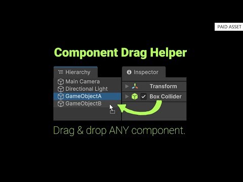 Unity: Component Drag Helper