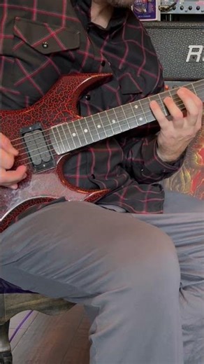 Stranger Things guitar intro on Bc Rich Warlock