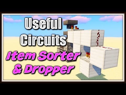 Useful Circuits: Item Sorter & Dropper | Tutorial
