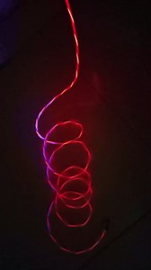 6.6FT 60W/3A Light up USB C to USB C Cable Fast Charging Cable LED Type C Charger Cable for iPhone 15 Series,MacBook Air,iPad Pro,Pixel,Samsung Galaxy S23/S24(Colorful)