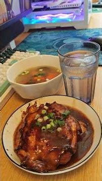Teriyaki Chicken Thigh + Chicken Soup