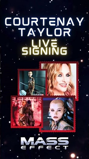 MASS EFFECT - ALI HILLIS - LIVE SIGNING!!!