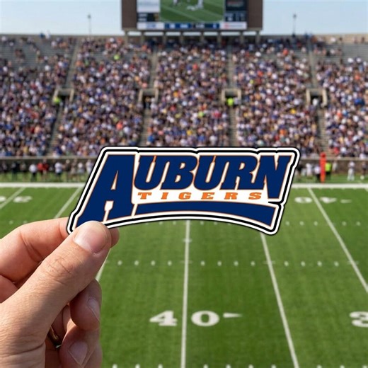 Alabama Auburn Tigers Sticker, Auburn University Football Decal, Tigers Mascot Vinyl Sticker, Auburn AL Gift, Laptop Water Bottle Decal - Etsy
