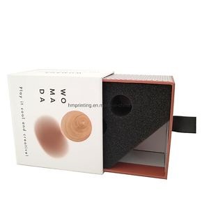 [Hot Item] Wholesale Custom Logo Foam Insert White Drawer Box for Gifts Packaging