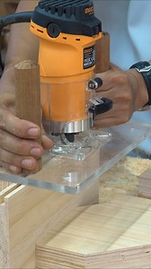 Wood Connect With Router Guide Jig For Woodworking Tooltips and Tricks #carpentry #woodwork #jig #woodworking #carpenter #making #hacks #tricks #tips #metalwork #metalworking #metal #diy #wooddesign #woodcrafts #crafts | Woodworking Crafty